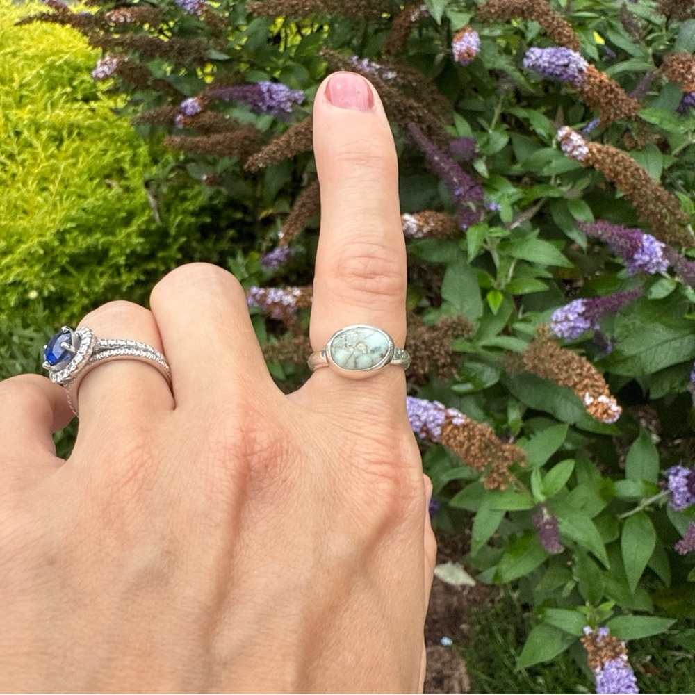 Dry Creek Carico Lake
Turquoise Ring - Size 5